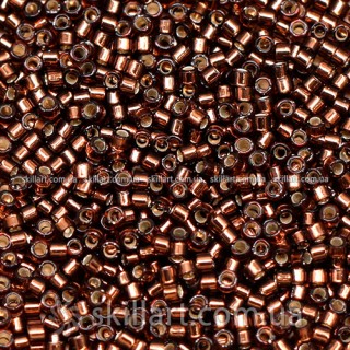 Бисер DB-150 Miyuki Delica Beads 11/0 (блестящий, коричневый)